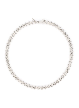 Main View - Click To Enlarge - EMANUELE BICOCCHI - Sterling Silver Sharp Link Chain Necklace