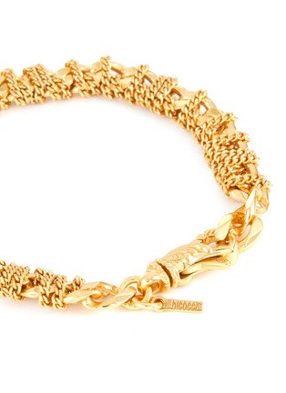 Chains Gold Plated Bracelet in Silver - Bottega Veneta