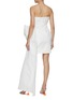 Back View - Click To Enlarge - CAROLINA HERRERA - Strapless Side Drape Mini Dress