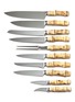 Detail View - Click To Enlarge - LORENZI MILANO - Bamboo Root Kitchen Knife Set