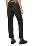 Back View - Click To Enlarge - R13 - Boyfriend Ripped Straight Leg Jeans