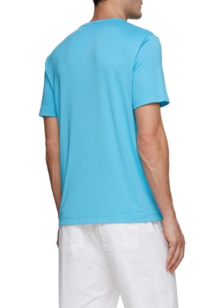 Back View - Click To Enlarge - THEORY - Henley T-Shirt
