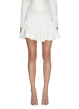 Main View - Click To Enlarge - AJE - Carrie Ruched Mini Skirt