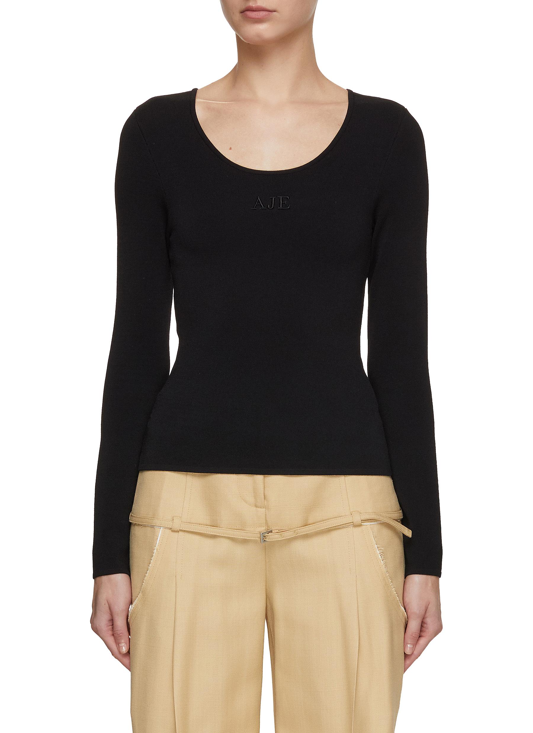 AJE Clementine Knit Top Women Lane Crawford