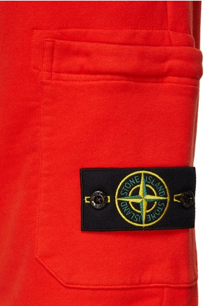  - STONE ISLAND - Cotton Fleece Shorts