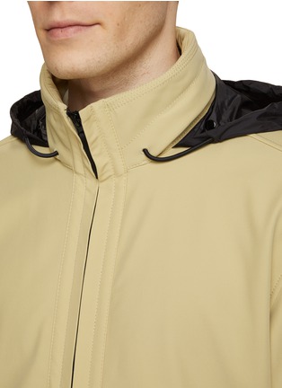 Detail View - Click To Enlarge - STONE ISLAND - Stand Collar Zippered Jacket