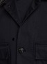  - STONE ISLAND - Wool Satin Overshirt Jacket