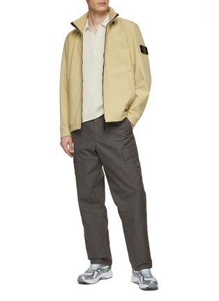 Figure View - Click To Enlarge - STONE ISLAND - Ghost O Ventile Cargo Pants