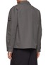 Back View - Click To Enlarge - STONE ISLAND - Ghost Zip Up Overshirt Jacket