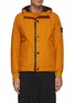 Main View - Click To Enlarge - STONE ISLAND - Logo Patch Zip Up Jacket