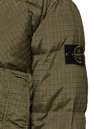  - STONE ISLAND - Ribbed Collar Puffer Jacket