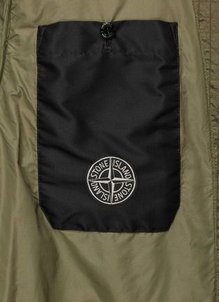  - STONE ISLAND - Ribbed Collar Puffer Jacket