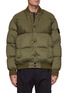 Main View - Click To Enlarge - STONE ISLAND - Ribbed Collar Puffer Jacket