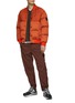 Figure View - Click To Enlarge - STONE ISLAND - Ribbed Collar Puffer Jacket