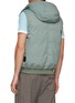 Back View - Click To Enlarge - STONE ISLAND - Hooded Zip Up Vest