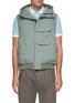Main View - Click To Enlarge - STONE ISLAND - Hooded Zip Up Vest