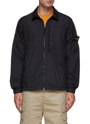 Main View - Click To Enlarge - STONE ISLAND - Water Resistent Zip Up Jacket