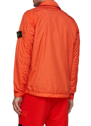Back View - Click To Enlarge - STONE ISLAND - Water Resistent Zip Up Jacket