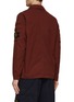Back View - Click To Enlarge - STONE ISLAND - Cotton Blend Shirt Jacket