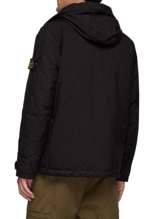 Back View - Click To Enlarge - STONE ISLAND - David Hooded Jacket