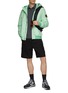 Figure View - Click To Enlarge - STONE ISLAND - Water Resistent Hooded Jacket