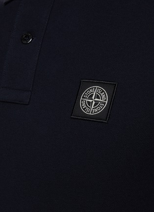  - STONE ISLAND - Chest Logo Patch Polo Shirt