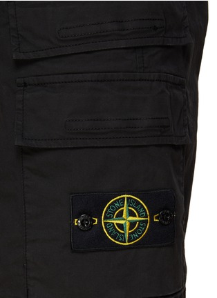  - STONE ISLAND - Supima Cotton Cargo Shorts