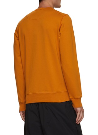 Back View - Click To Enlarge - STONE ISLAND - Logo Patch Crewneck Sweatshirt