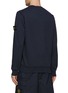 Back View - Click To Enlarge - STONE ISLAND - Cotton Fleece Sweatshirt