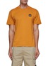 Main View - Click To Enlarge - STONE ISLAND - Chest Logo Patch Cotton T-Shirt