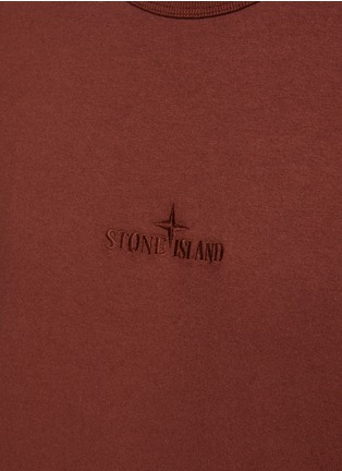  - STONE ISLAND - Cotton Logo T-Shirt