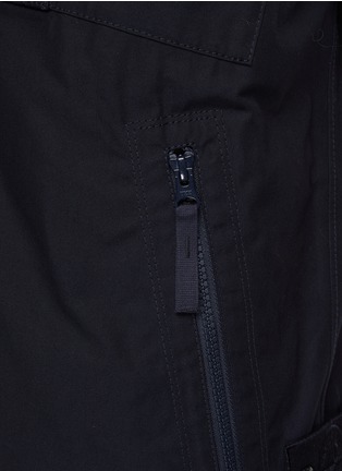  - STONE ISLAND - Ghost O Ventile Padded Stand Collar Vest