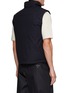Back View - Click To Enlarge - STONE ISLAND - Ghost O Ventile Padded Stand Collar Vest