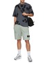 Figure View - Click To Enlarge - STONE ISLAND - Painted Camouflage Cotton T-Shirt