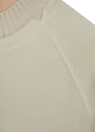  - STONE ISLAND - Mock Neck Raglan Sleeve Sweatshirt