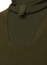  - STONE ISLAND - Raglan Sleeve Ribbed Hoodie