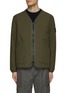 Main View - Click To Enlarge - STONE ISLAND - V-neckline Zip Up Jacket