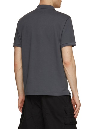 Back View - Click To Enlarge - STONE ISLAND - Chest Logo Patch Polo Shirt
