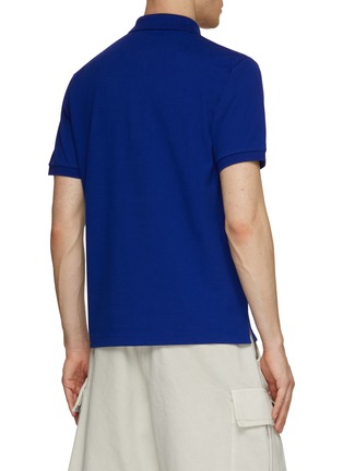 Back View - Click To Enlarge - STONE ISLAND - Chest Logo Patch Polo Shirt