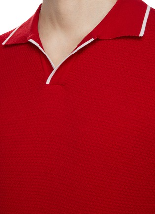  - GOSPHERES - Knitted Polo Shirt