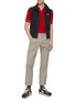 Figure View - Click To Enlarge - GOSPHERES - Knitted Polo Shirt