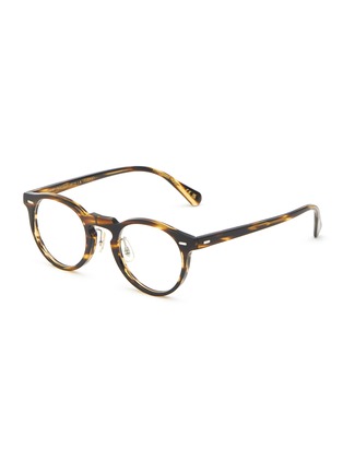 Main View - Click To Enlarge - OLIVER PEOPLES - Phantos Acetate Round Optical Glasses