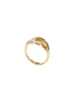 Detail View - Click To Enlarge - JOHN HARDY - Bamboo 18K Gold Ring — Size 7