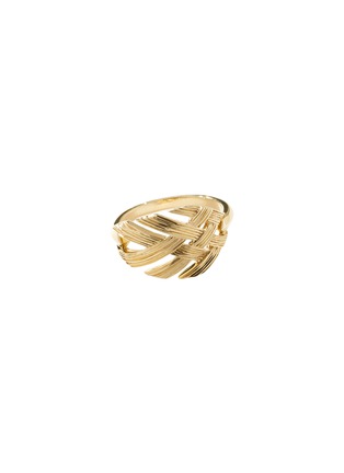 Main View - Click To Enlarge - JOHN HARDY - Bamboo 18K Gold Ring — Size 7