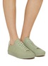 Figure View - Click To Enlarge - VEJA - Campo ChromeFree Leather Sneakers