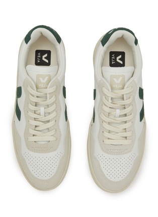 Detail View - Click To Enlarge - VEJA - V-90 Leather Suede Sneakers