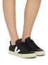 Figure View - Click To Enlarge - VEJA - Campo ChromeFree Leather Sneakers
