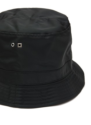 Detail View - Click To Enlarge - JACQUEMUS - Le Bob Ovalie Nylon Bucket Hat