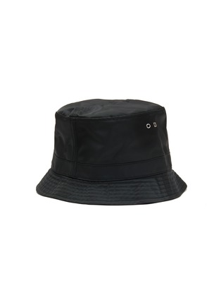 JACQUEMUS | Le Bob Ovalie Nylon Bucket Hat | BLACK | Men | Lane Crawford