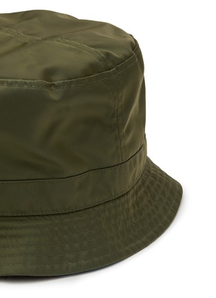Detail View - Click To Enlarge - JACQUEMUS - Le Bob Ovalie Nylon Bucket Hat